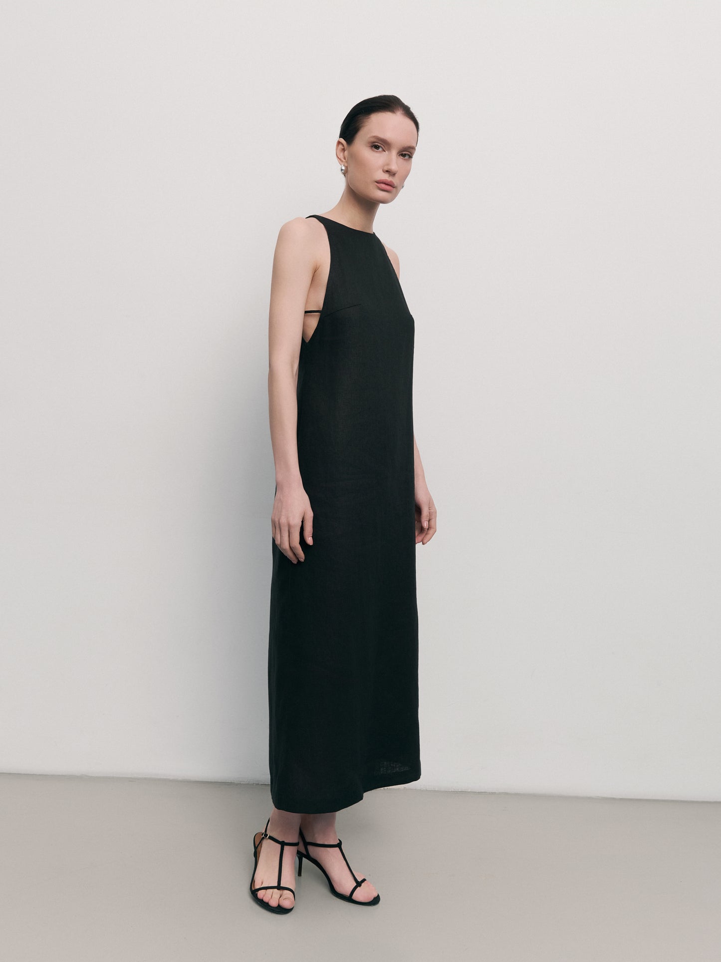 Maxi black dress