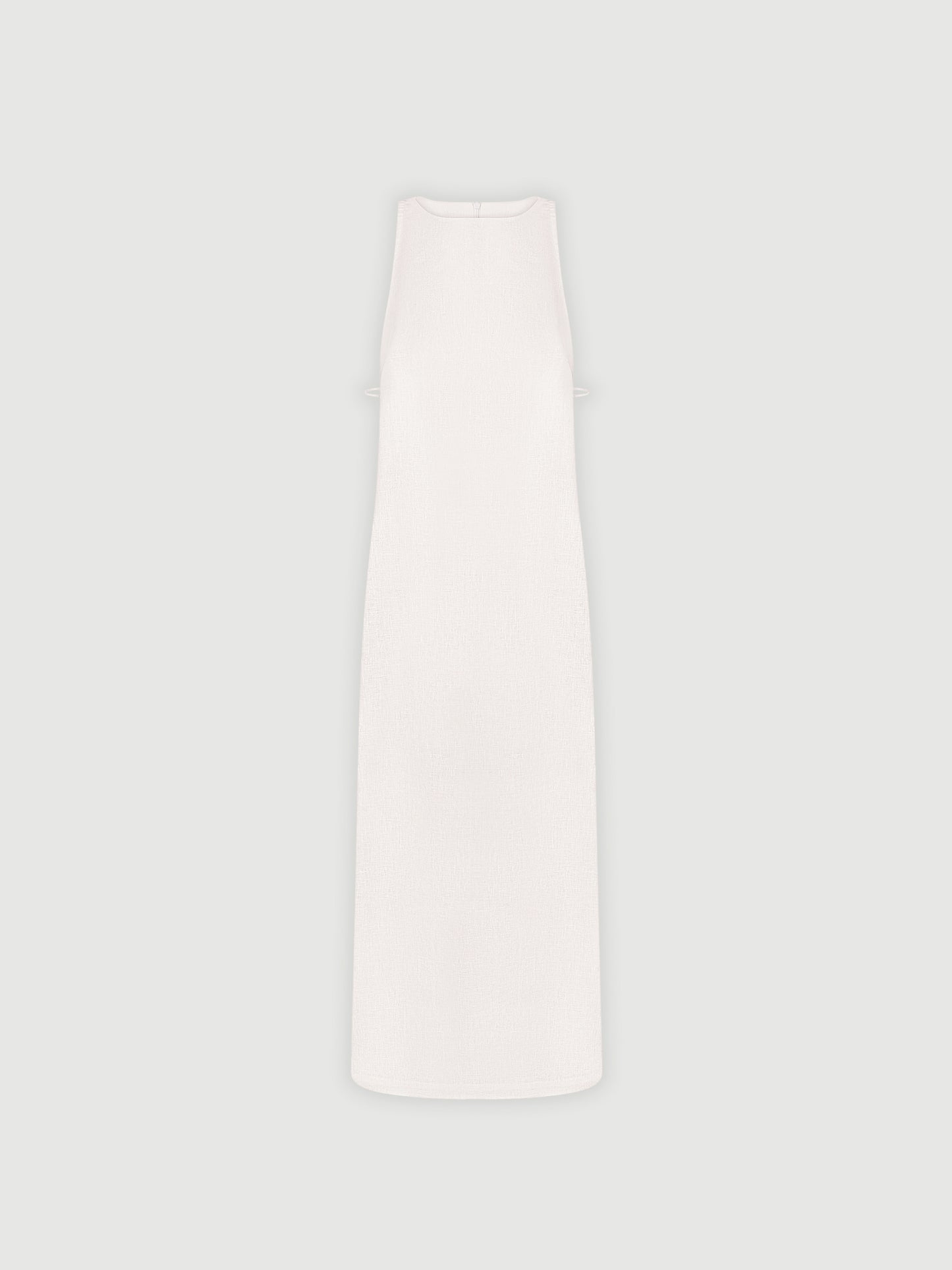 white maxi dress